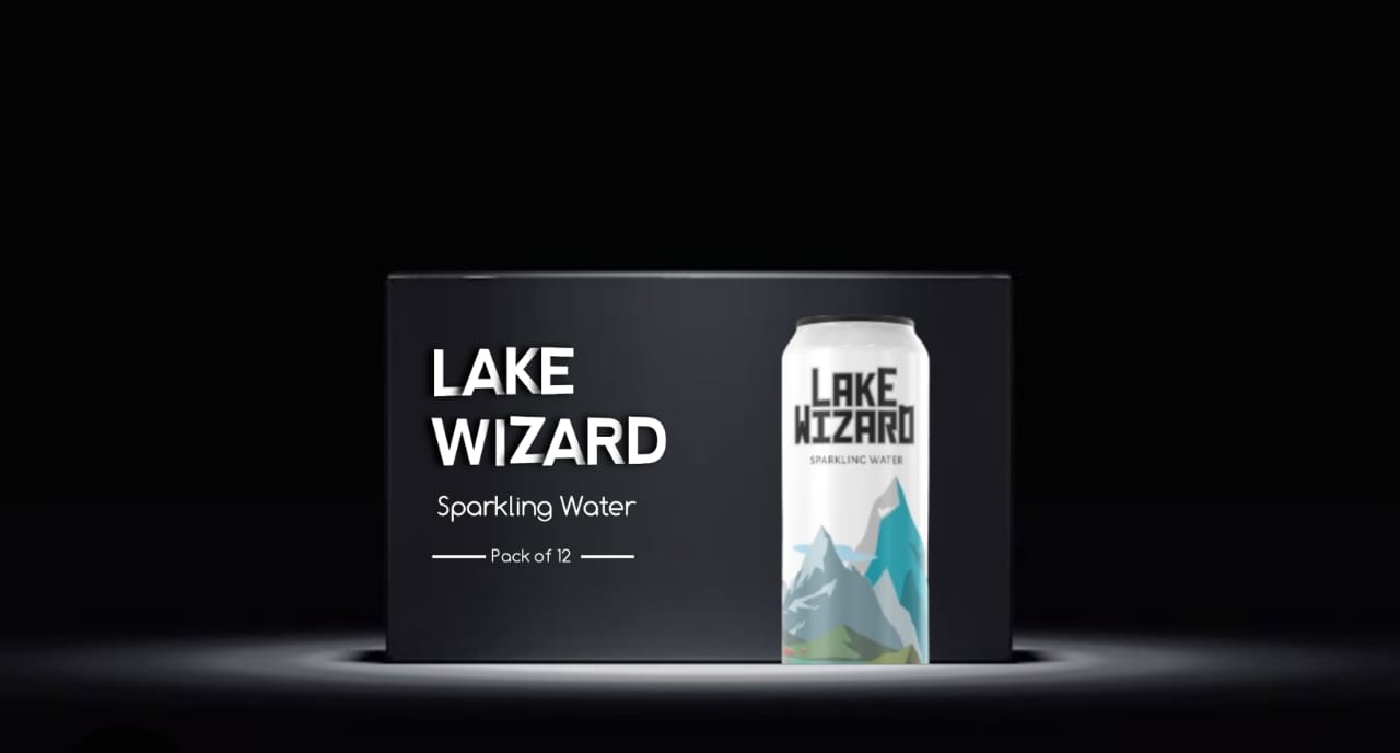 Lake wizard│ sparkling water- pack of 12 (250ml)